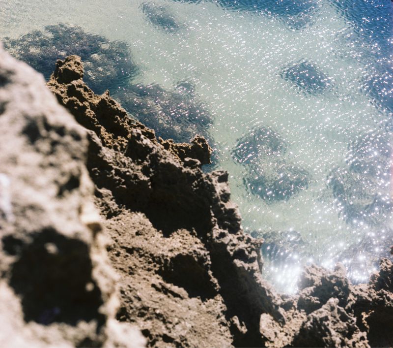 Water ripples representing calm and stress relief